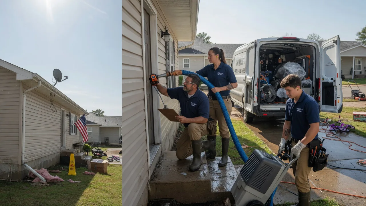 Ceiling Water Damage Restoration in Okreek, SD near me