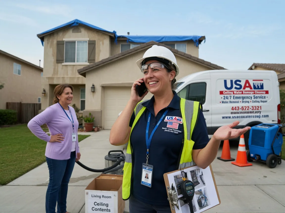 Ceiling Water Damage Restoration Okreek, SD FAQs